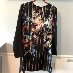 Clover Canyon Abstract Print Sheath Dress